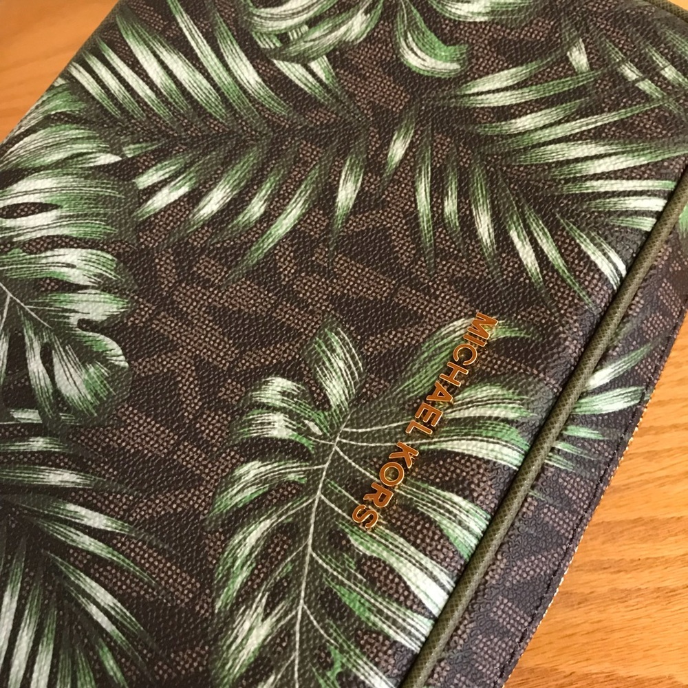 Michael Kors Large Jet set crossbody brown olive - Picture 6 of 8